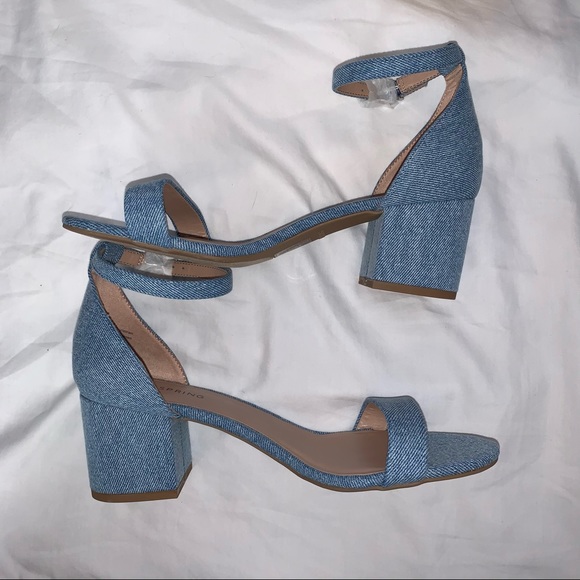 Call It Spring Stangarone Block-Heel Sandals NIB - Picture 5 of 8